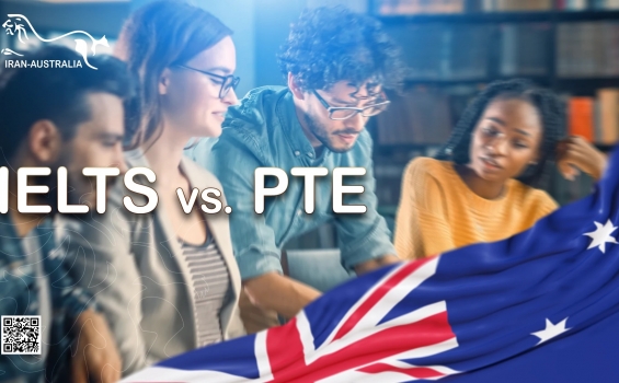 آیلتس (IELTS) یا پی‌ تی‌ ای (PTE)